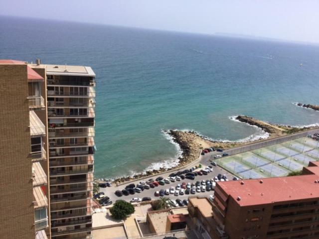 Апартаменты Apartamento En Albufereta Con Vistas Al Mar Аликанте Экстерьер фото